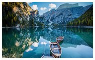 День 4 - озеро Брайес – озеро Мизурина – Отдых в Доломитовых Альпах